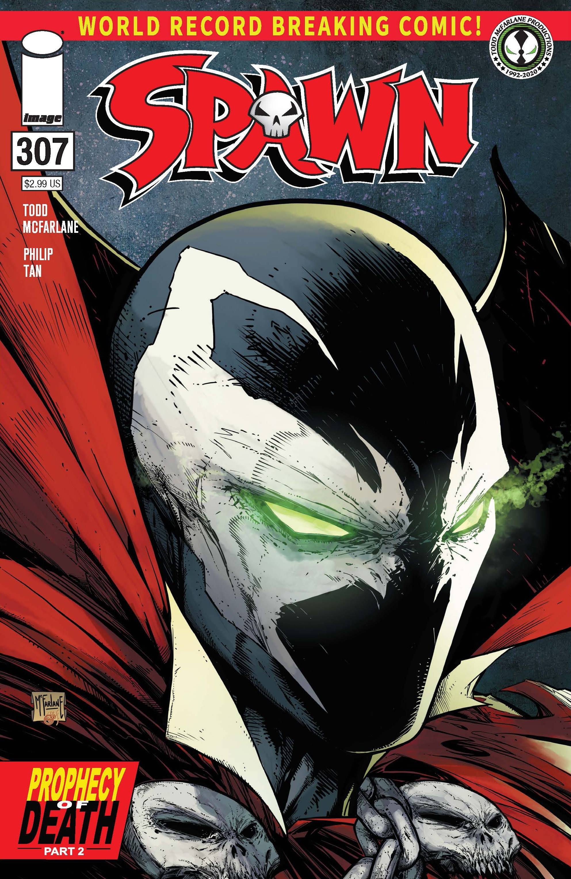 SPAWN #307 CVR A MCFARLANE GUNSLINGER SPAWN (CB99)