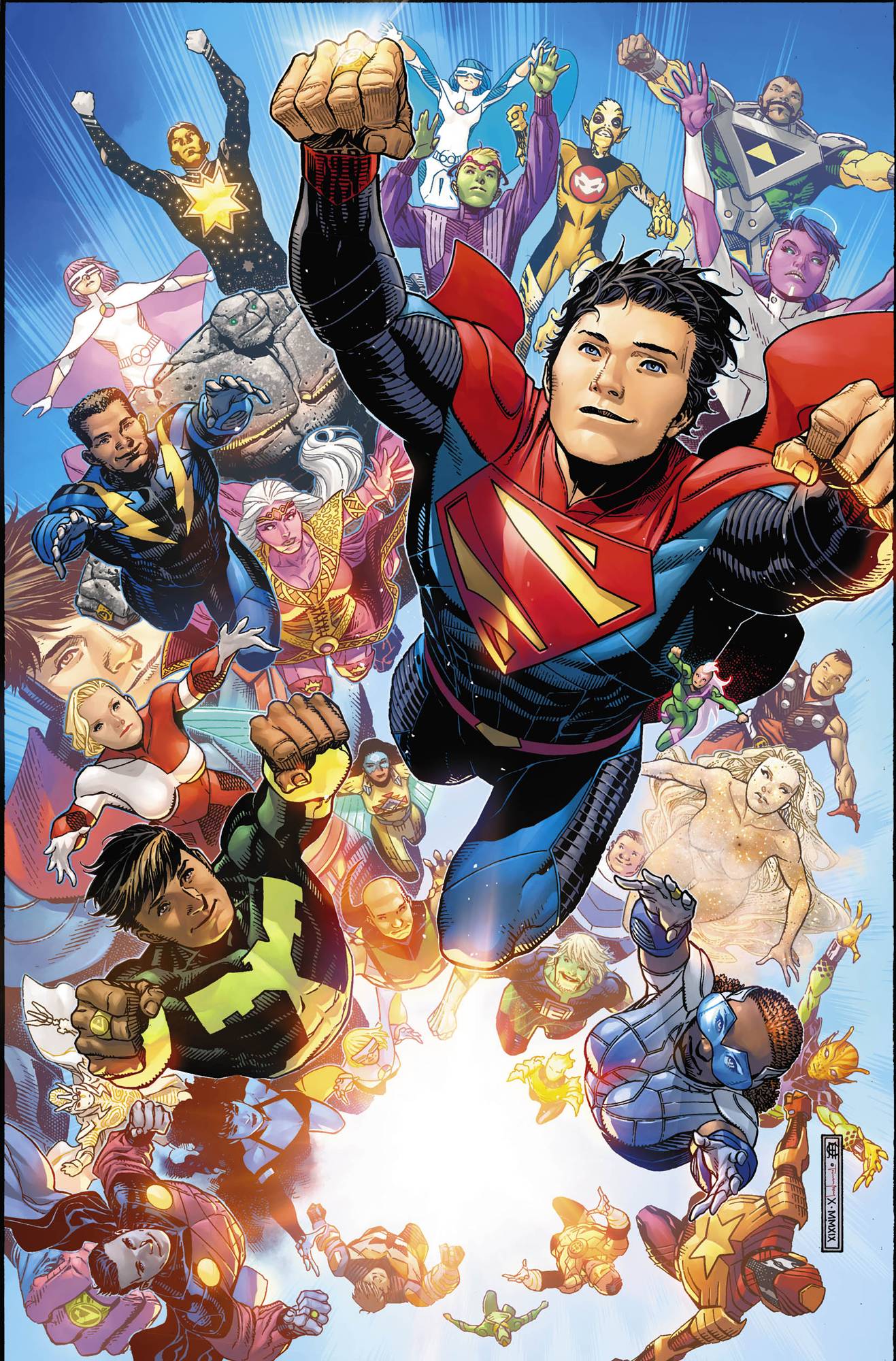 LEGION OF SUPER HEROES #3 CARD STOCK VARIANT 01/15/20 FOC 12/09/19