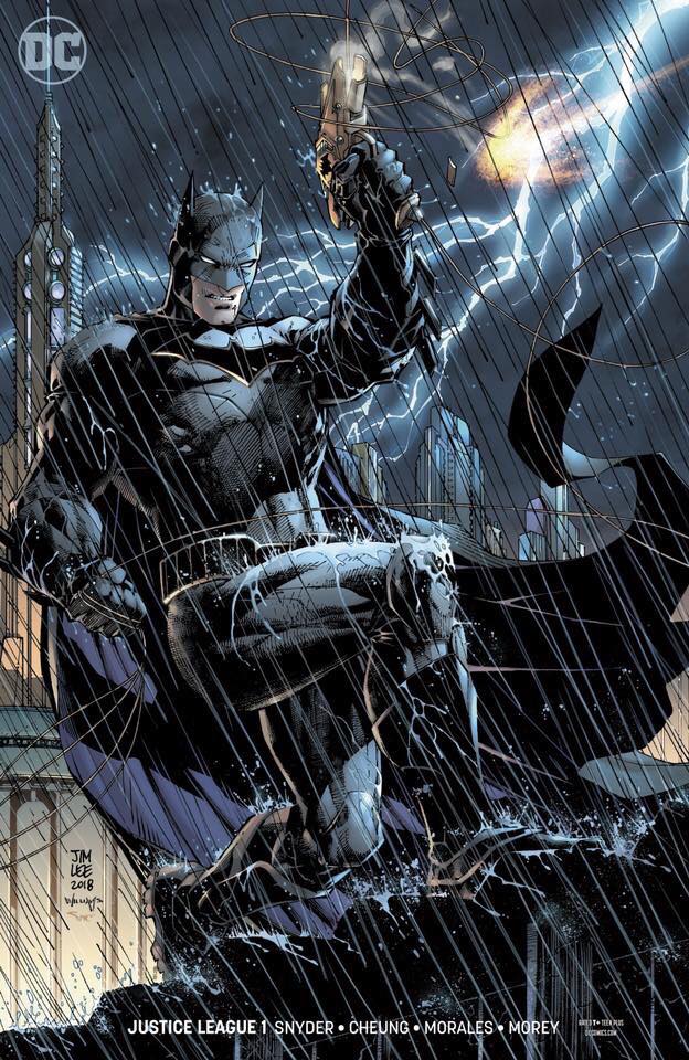 JUSTICE LEAGUE #1 SDCC 2018 EXCLUSIVE FOIL COVER (D11)
