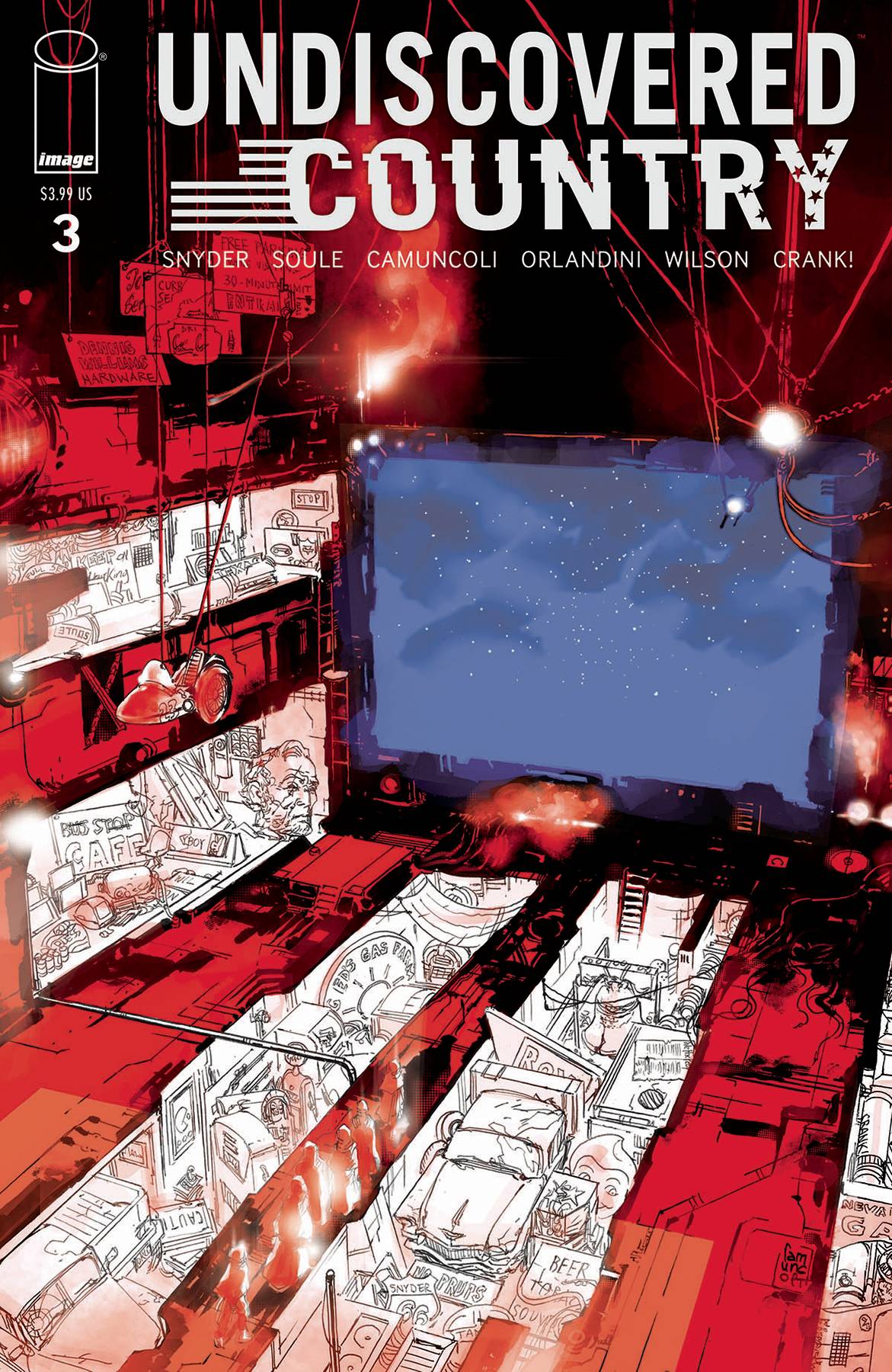 UNDISCOVERED COUNTRY #3 CVR A CAMUNCOLLI 01/15/20 FOC 12/16/19