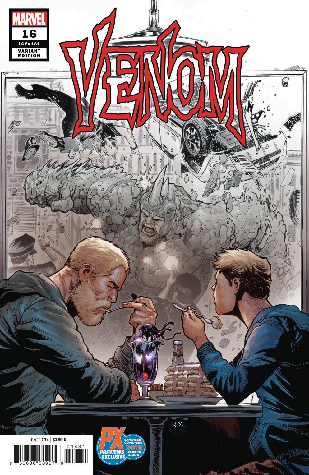 SDCC 2019 VENOM #16 ARTIST VARIANT 07/24/19 (M3)