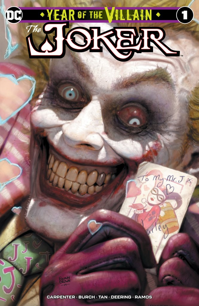 JOKER YEAR OF THE VILLAIN #1 RYAN BROWN EXCLUSIVE