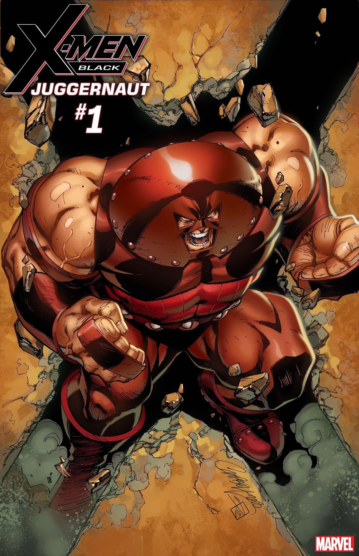 X-MEN BLACK JUGGERNAUT #1 J SCOTT CAMPBELL
