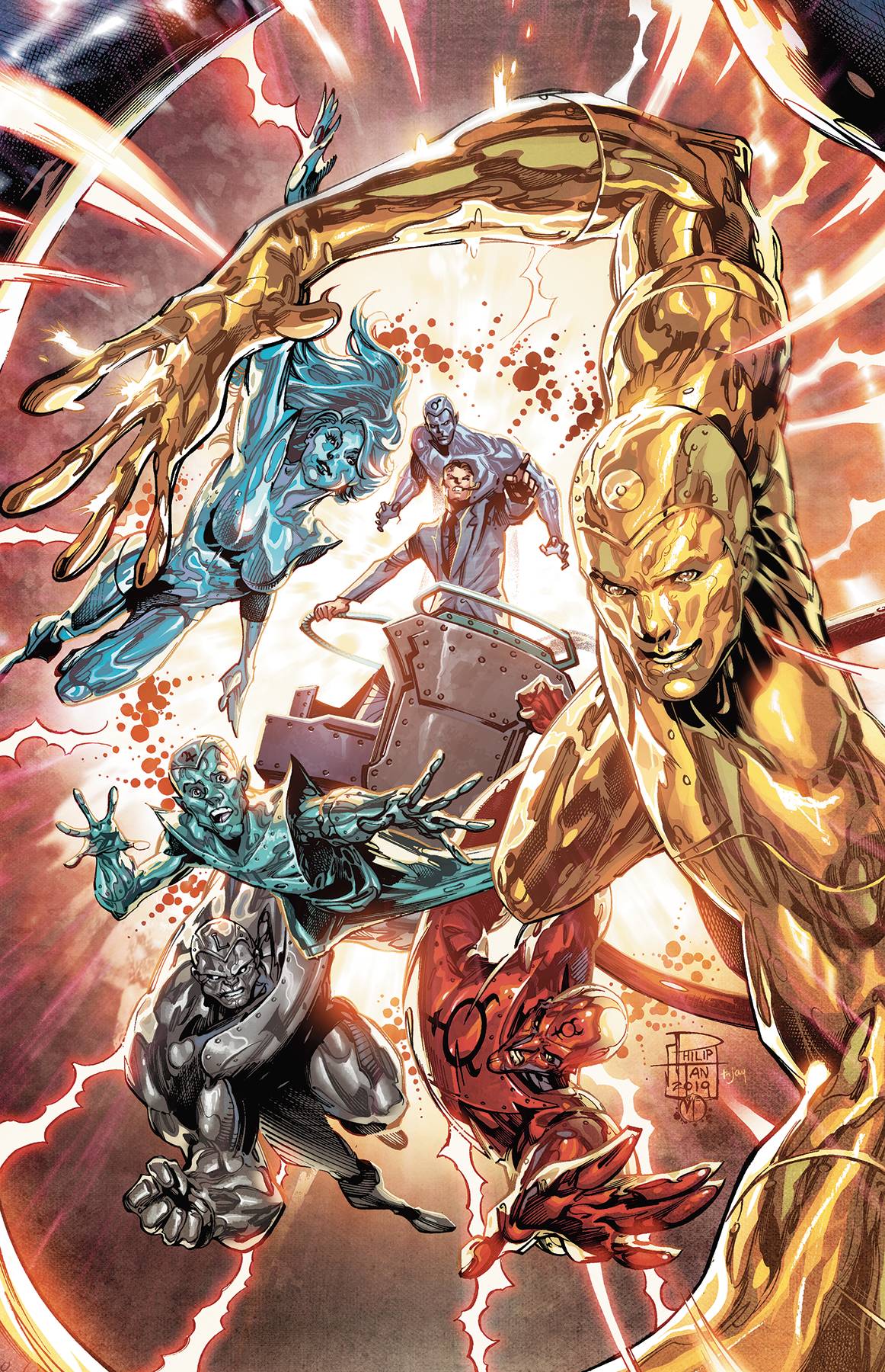 METAL MEN #1 PHILIP TAN VARIANT 10/16/19 FOC 09/23/19