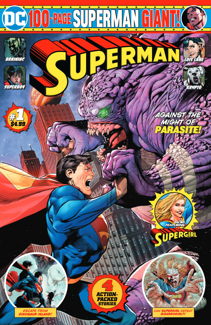 SUPERMAN GIANT #1 01/01/20 FOC 11/25/19