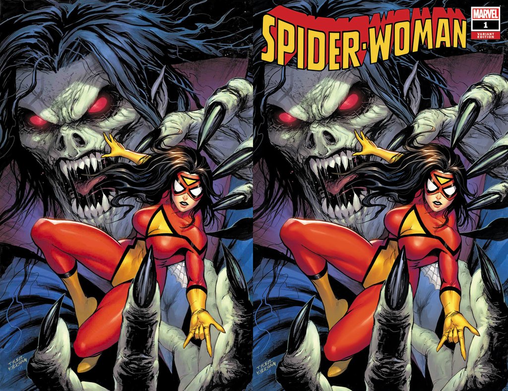 SPIDER-WOMAN #1 TYLER KIRKHAM EXCLUSIVE VARIANT