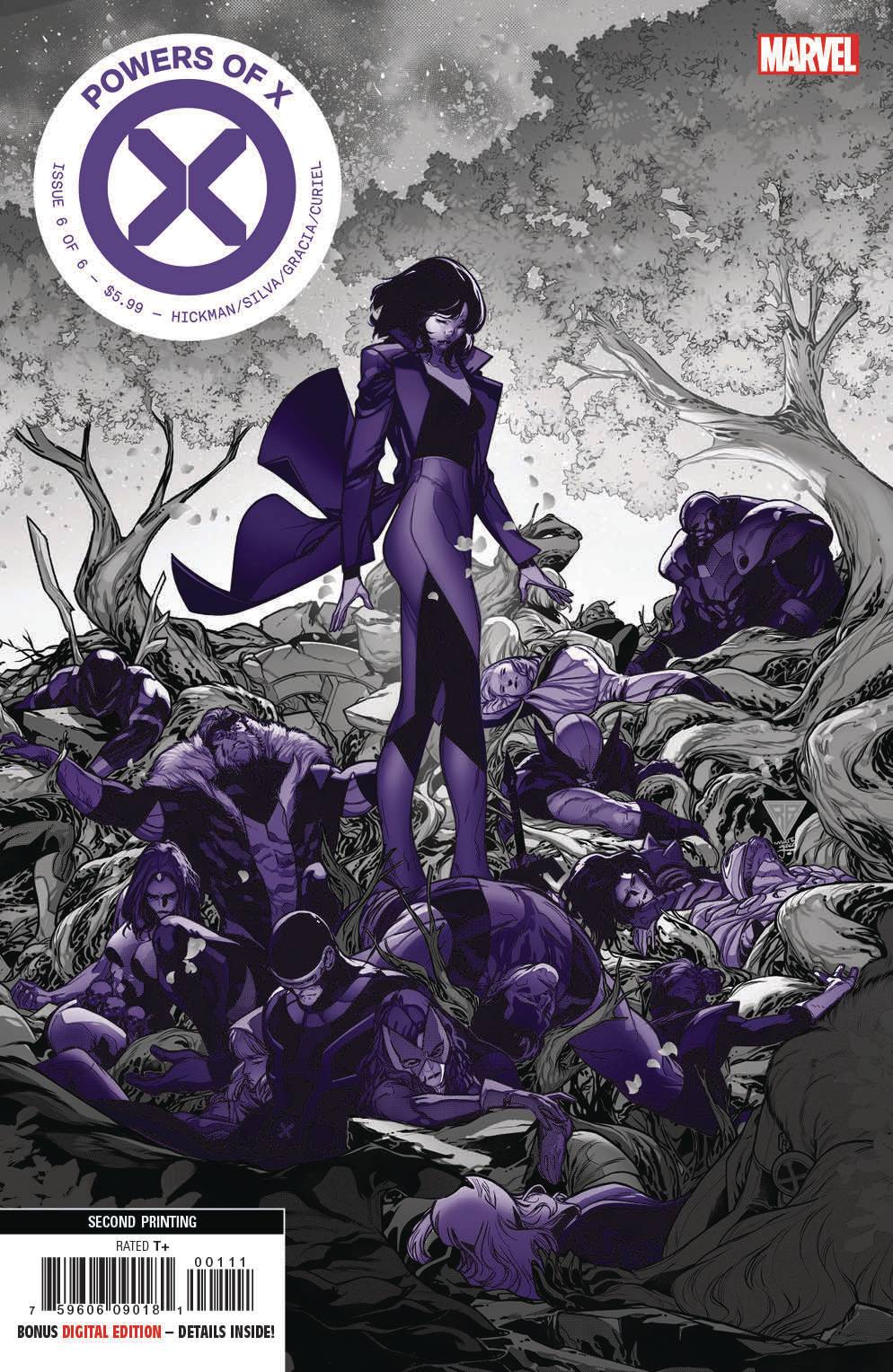 POWERS OF X #6 (OF 6) 2ND PTG SILVA VARIANT 01/08/20 FOC 12/09/19