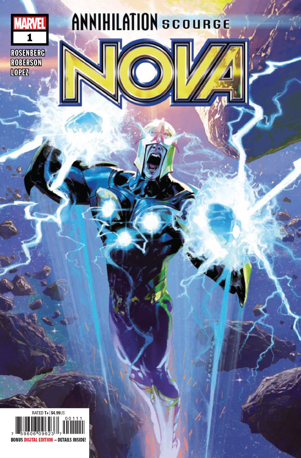 ANNIHILATION SCOURGE NOVA #1 12/04/19 FOC 11/04/19