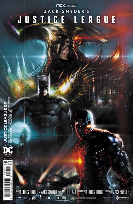 JUSTICE LEAGUE #59 CVR E LIAM SHARP SNYDER CUT VARIANT 03/17/21