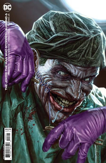 03/07/2023 JOKER THE MAN WHO STOPPED LAUGHING #6 CVR B LEE BERMEJO VAR (CB106)