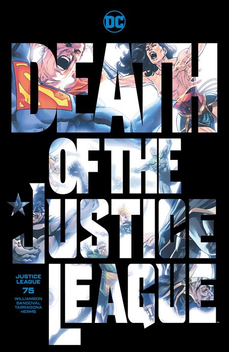 04/19/2022 JUSTICE LEAGUE #75 CVR A DANIEL SAMPERE & ALEJANDRO SANCHEZ ACETATE