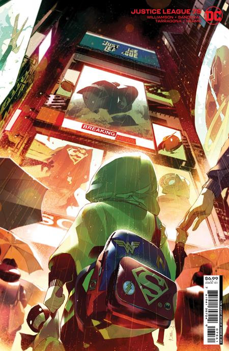 04/19/2022 JUSTICE LEAGUE #75 CVR F INC 1:25 SIMONE DI MEO CARD STOCK VARIANT