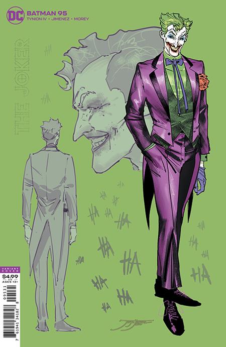 BATMAN #95 JOKER WAR STARTS HERE! JIMENEZ 1:25 VARIANT CGC 9.8 09/22/20 (INSTOCK) C53