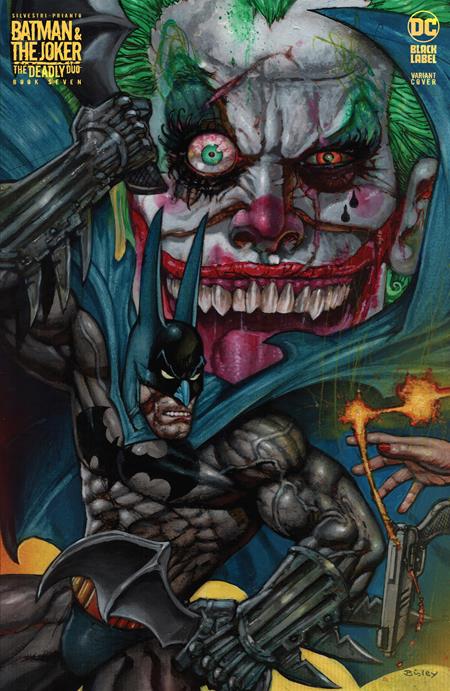 BATMAN & THE JOKER THE DEADLY DUO #7 (OF 7) CVR B SIMON BISLEY BATMAN & JOKER CARD STOCK VAR (MR)  -  5/2/2023