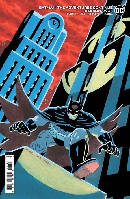 06/01/2021 BATMAN THE ADVENTURES CONTINUE SEASON II #1 CVR B CARD STOCK VAR