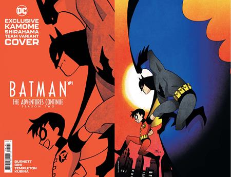 06/01/2021 BATMAN THE ADVENTURES CONTINUE SEASON II #1 TEAM CVR KAMOME SHIRAHAMA CARD STOCK VAR