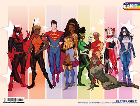 06/07/22 DC PRIDE 2022 #1 (ONE SHOT) CVR B JOSHUA SWAY SWABY WRAPAROUND VARIANT