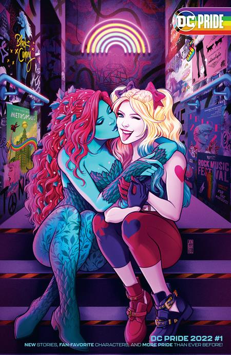 06/07/22 DC PRIDE 2022 #1 (ONE SHOT) CVR D JEN BARTEL CARD STOCK VARIANT