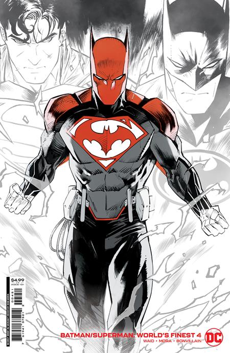 06/21/2022 BATMAN SUPERMAN WORLDS FINEST #4 CVR E DAN MORA CARD STOCK FUSION VARIANT (CB73)