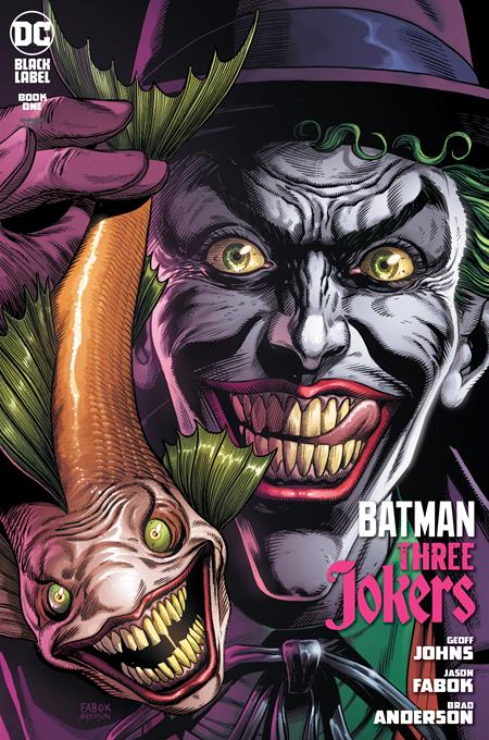 BATMAN THREE JOKERS #1 (OF 3) PREMIUM VAR B JOKER FISH (W/FREE PLAYING CARDS PROMO PACK) 08/25/20(CB59)