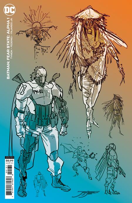 8/31/2021 BATMAN FEAR STATE ALPHA #1 (ONE SHOT) INC 1:25 JORGE JIMENEZ CARD STOCK VAR