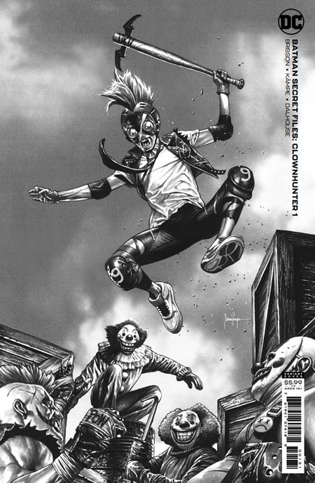 08/17/2021 BATMAN SECRET FILES CLOWNHUNTER #1 (ONE SHOT) INC 1:25 MICO SUAYAN CARD STOCK VAR