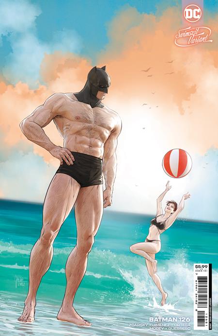 08/02/2022 BATMAN #126 CVR D MIKEL JANIN SWIMSUIT CARD STOCK VAR