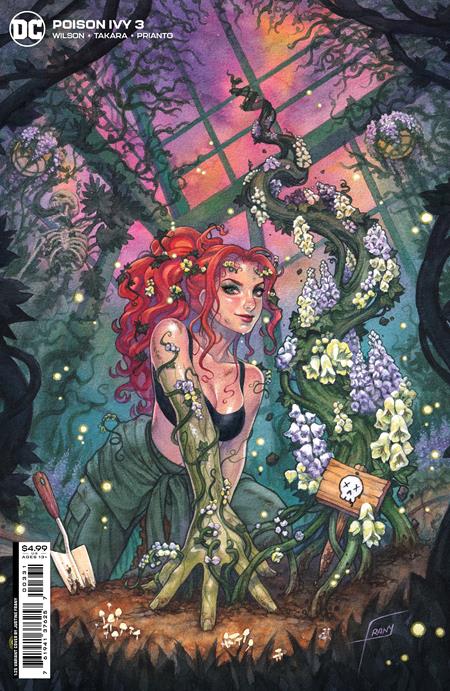 08/02/2022 POISON IVY #3 CVR E INC 1:25 JUSTINE FRANY CARD STOCK VARIANT