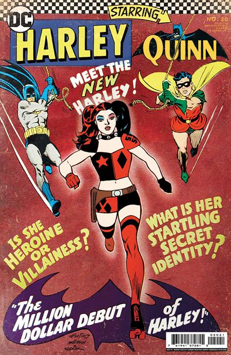 08/16/2022 HARLEY QUINN #20 CVR C RYAN SOOK HOMAGE CARD STOCK VARIANT