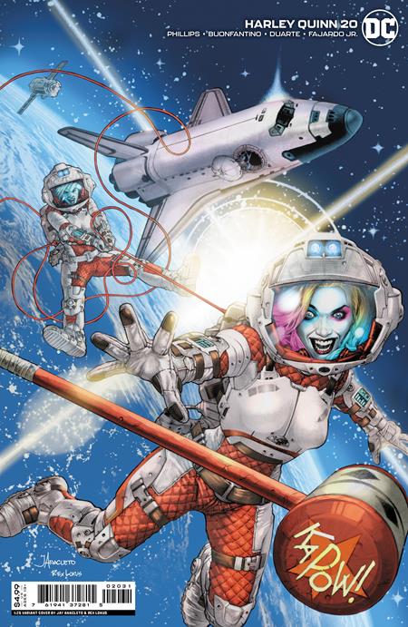 08/16/2022 HARLEY QUINN #20 CVR D INC 1:25 JAY ANACLETO CARD STOCK VARIANT