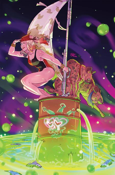 08/23/2022 HARLEY QUINN #21 CVR D MEGAN HUANG SWIMSUIT CARD STOCK VARIANT