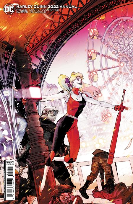 08/30/2022 HARLEY QUINN 2022 ANNUAL #1 (ONE SHOT) CVR D INC 1:25 CARMINE DI GIANDOMENICO CARD STOCK VARIANT