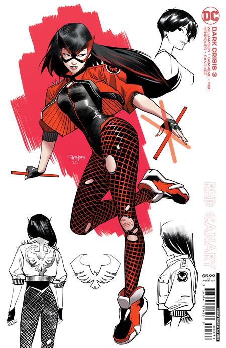 08/02/2022 DARK CRISIS #3 (OF 7) CVR G DAN MORA RED CANARY CARD STOCK VARIANT