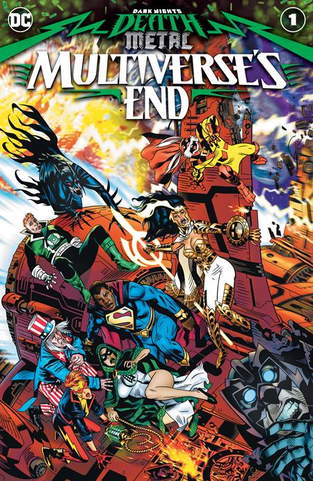 DARK NIGHTS DEATH METAL MULTIVERSES END #1 (ONE SHOT) CVR A MICHAEL GOLDEN 09/30/20