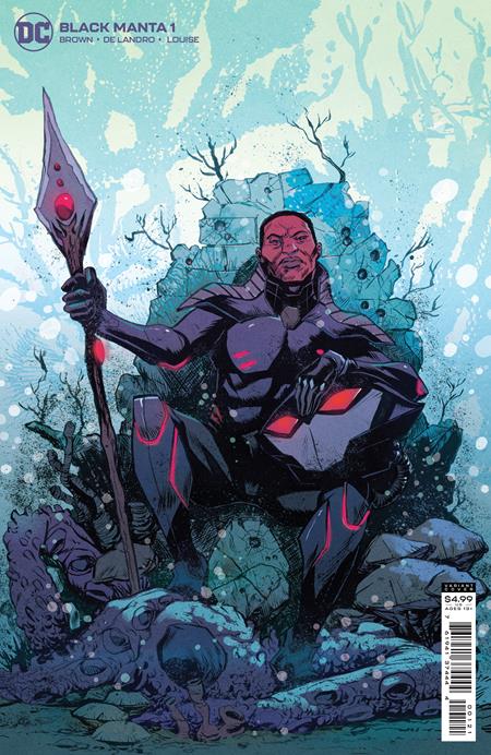 09/07/2021 BLACK MANTA #1 (OF 6) CVR B SANFORD GREENE CARD STOCK VAR