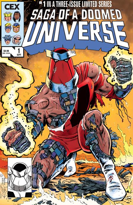 12/13/2022 SAGA OF A DOOMED UNIVERSE #1 (OF 3) CVR B SCOTT REED SECRET WAR HOMAGE VARIANT