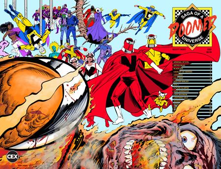 12/13/2022 SAGA OF A DOOMED UNIVERSE #1 (OF 3) CVR F SCOTT REED WHOS WHO WRAPAROUND VARIANT