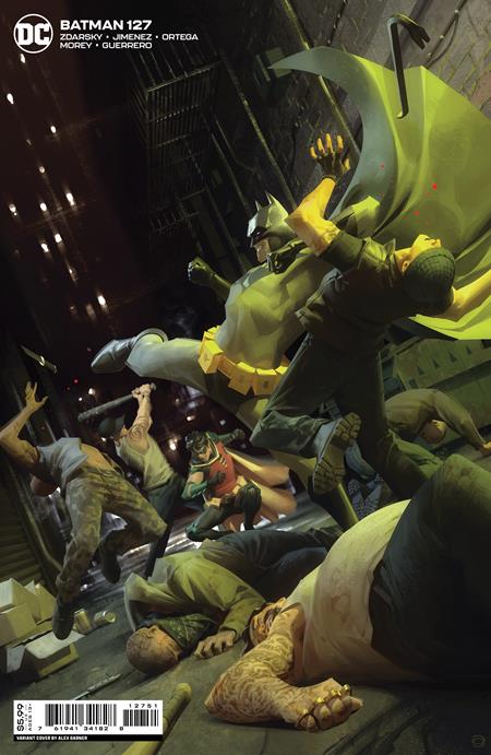 09/06/2022 BATMAN #127 CVR C ALEX GARNER CARD STOCK VARIANT