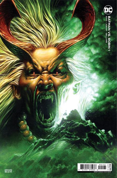 09/13/2022 BATMAN VS ROBIN #1 (OF 5) CVR E STEVE BEACH CARD STOCK VARIANT