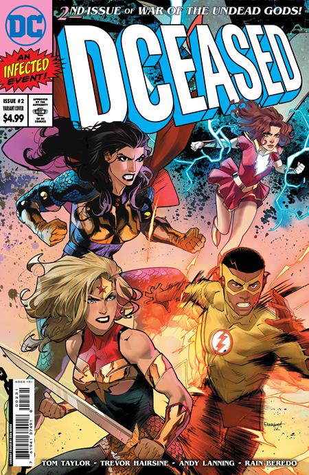 09/20/2022 DCEASED WAR OF THE UNDEAD GODS #2 (OF 8) CVR C DAN MORA HOMAGE CARD STOCK VARIANT