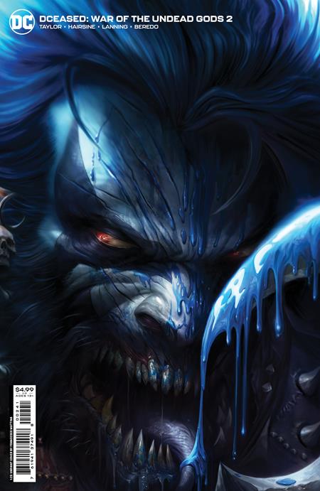 09/20/2022 DCEASED WAR OF THE UNDEAD GODS #2 (OF 8) CVR D INC 1:25 FRANCESCO MATTINA CARD STOCK VARIANT