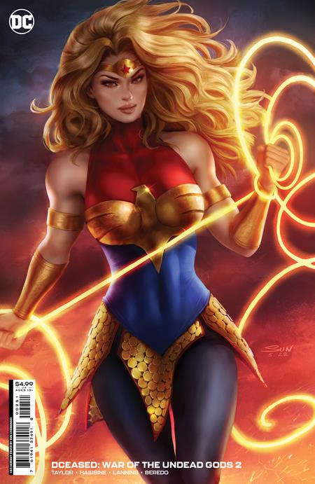 09/20/2022 DCEASED WAR OF THE UNDEAD GODS #2 (OF 8) CVR E INC 1:50 SUN KHAMUNAKI CARD STOCK VARIANT