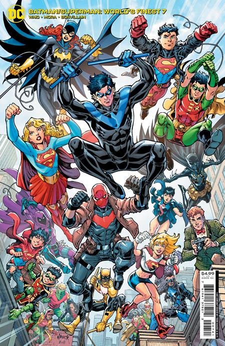 09/20/2022 BATMAN SUPERMAN WORLDS FINEST #7 CVR D INC 1:50 TODD NAUCK CARD STOCK VARIANT FIRST APPEARANCE OF BOY THUNDER