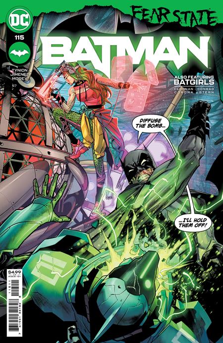 10/19/2021 BATMAN #115 CVR A JORGE JIMENEZ (FEAR STATE)