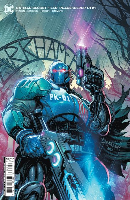 10/19/2021 BATMAN SECRET FILES PEACEKEEPER-01 #1 (ONE SHOT) CVR B TYLER KIRKHAM CARD STOCK VAR (FEAR STATE)