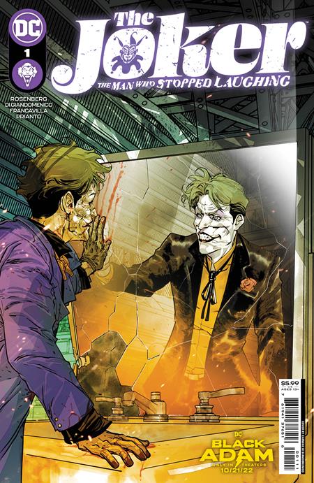 10/04/2022 JOKER THE MAN WHO STOPPED LAUGHING #1 CVR A CARMINE DI GIANDOMENICO