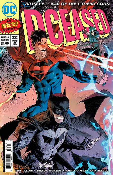 10/18/2022 DCEASED WAR OF THE UNDEAD GODS #3 (OF 8) CVR B DAN MORA HOMAGE CARD STOCK VAR