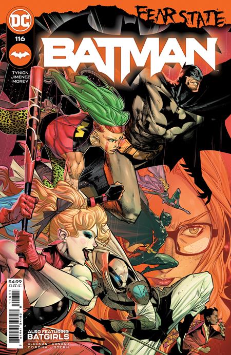 11/02/2021 BATMAN #116 CVR A JORGE JIMENEZ (FEAR STATE)