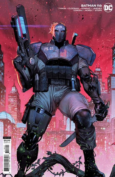 11/02/2021 BATMAN #116 CVR B JORGE MOLINA CARD STOCK VAR (FEAR STATE)