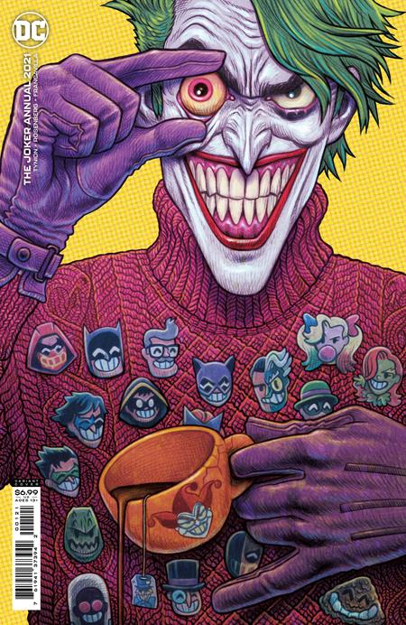 11/30/2021 JOKER 2021 ANNUAL #1 (ONE SHOT) CVR B DAN HIPP CARD STOCK VAR
